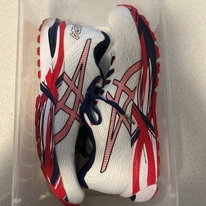 USA ASICS size 9, worn once